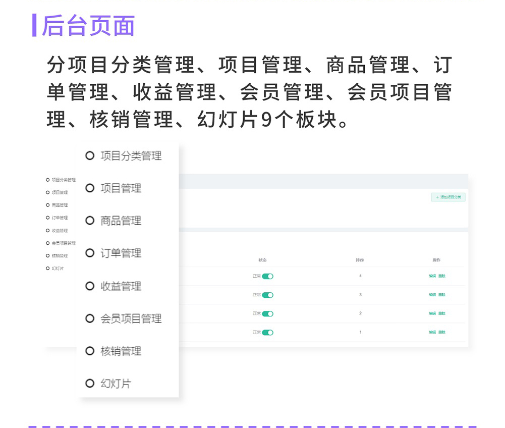 多门店项目核销：异业联盟商圈整合 品牌连锁项目套餐（需基于门店-收银台插件使用）_华青创新智慧商业