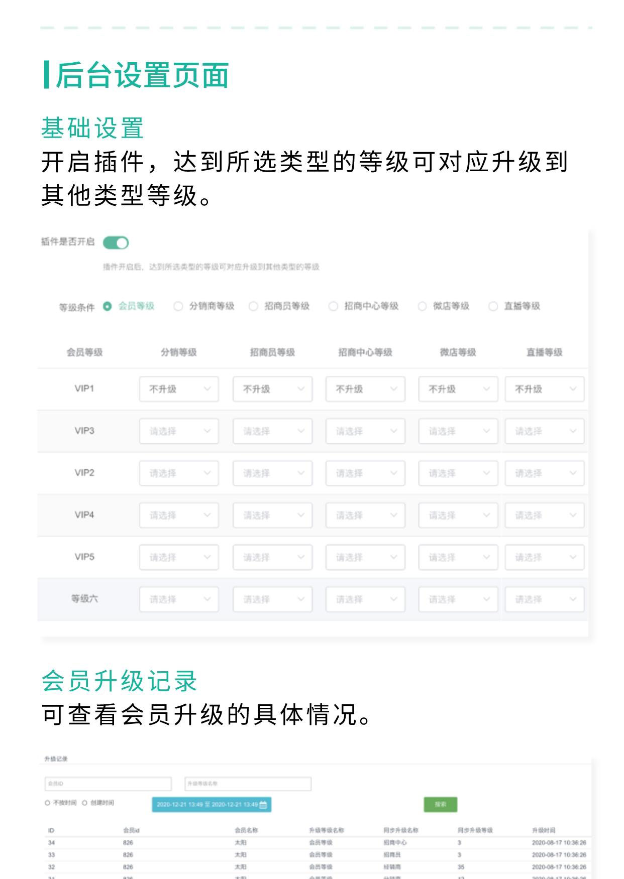 会员等级同步：多角色身份等级同步 会员成长体系清晰_华青创新智慧商业