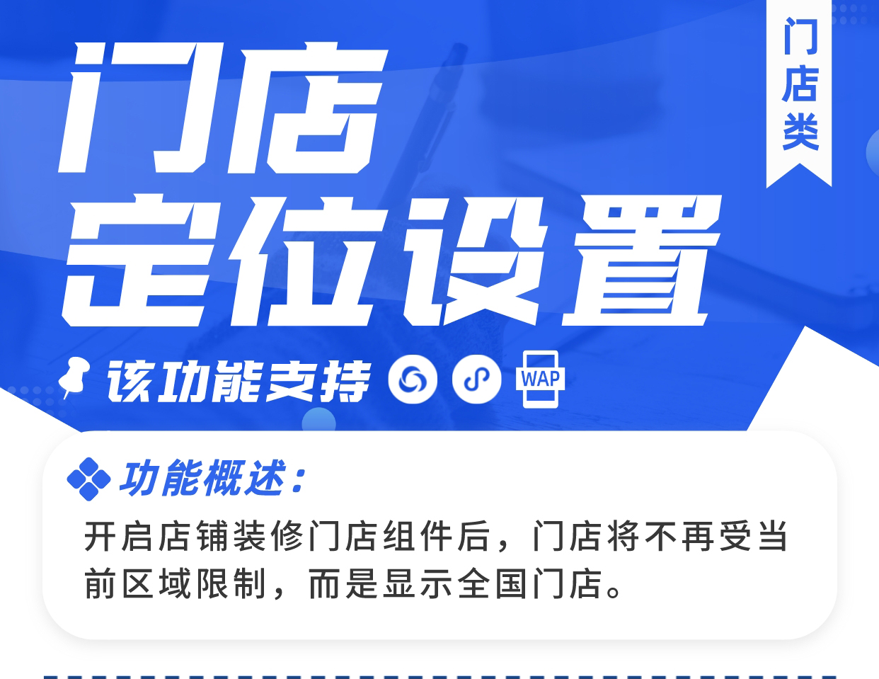 门店定位设置：不受城市限制 显示全国门店（需基于门店-收银台插件使用）_华青创新智慧商业