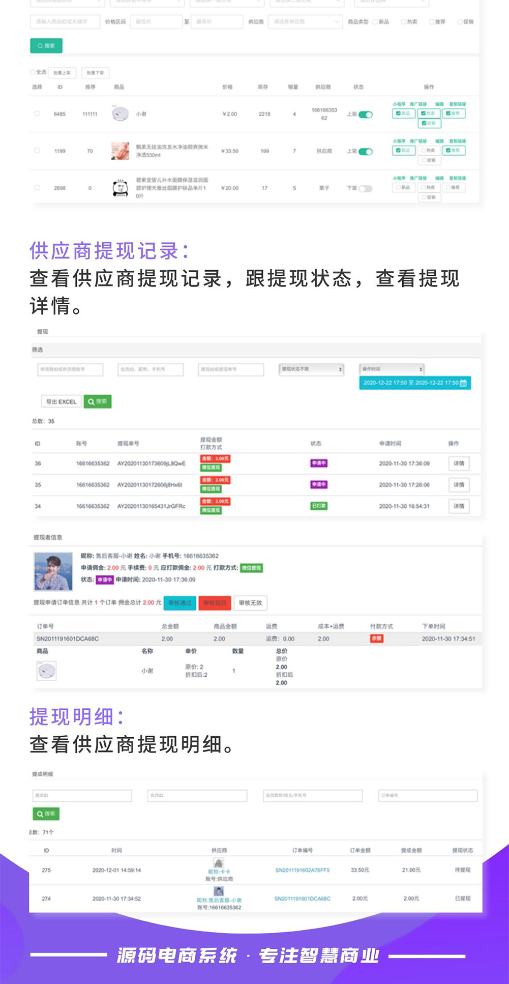 供应商：多商家入驻 丰富品类 统一销售 独立管理_华青创新智慧商业