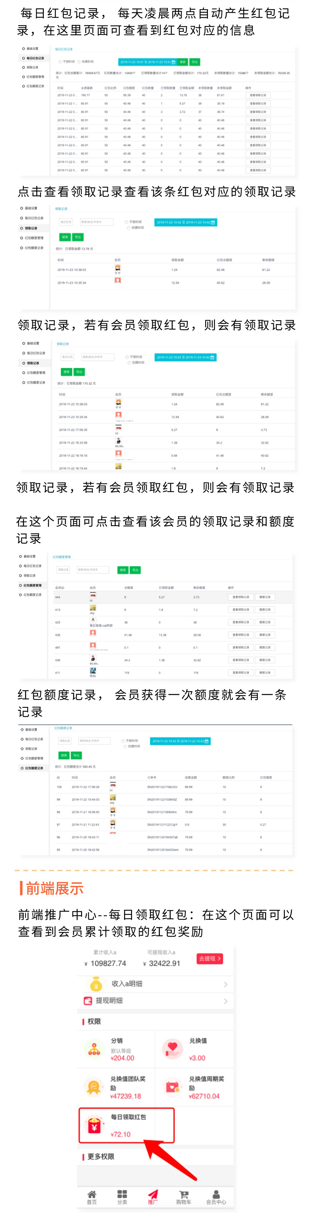每日红包：购物返现 每天抢红包 实现全额免单_华青创新智慧商业
