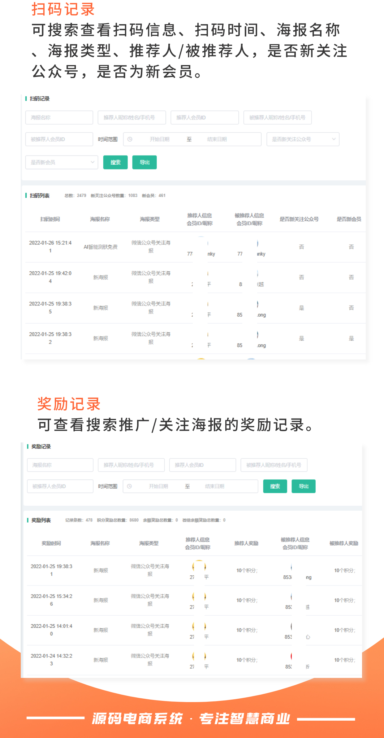新海报：海报链接客户 奖励刺激推广_华青创新智慧商业 : 文章标题-6