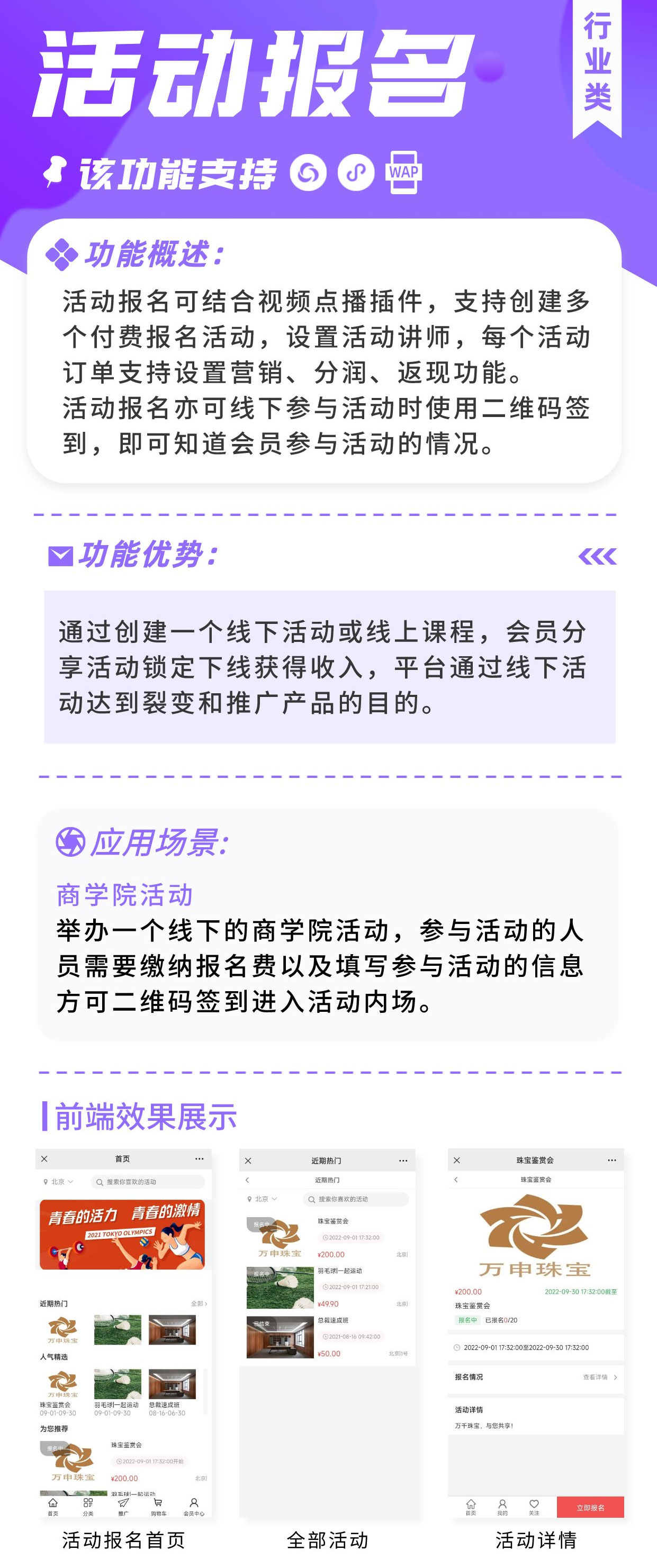 活动报名：线上缴费 线下签到 链接线下活动_华青创新智慧商业 : 文章标题-2
