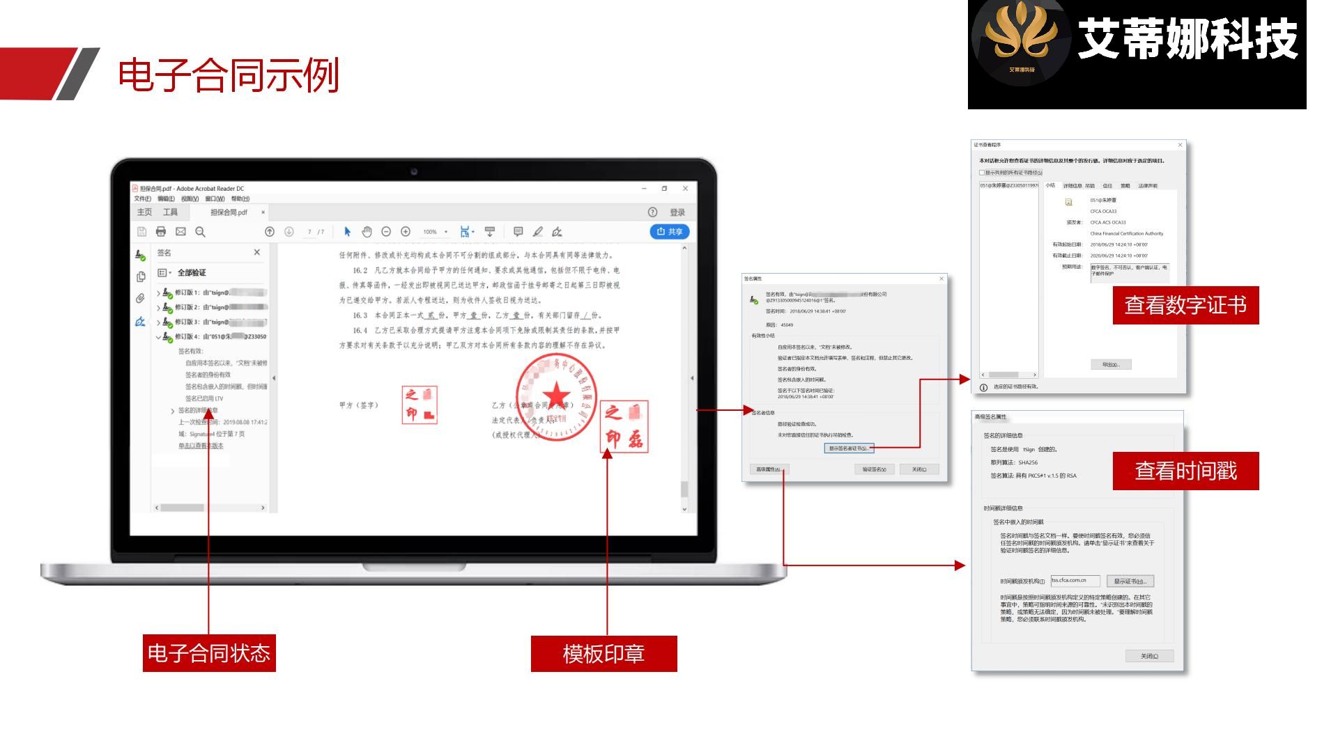 电子合同平台源码系统:安全合同 私有化部署_华青创新智慧商业