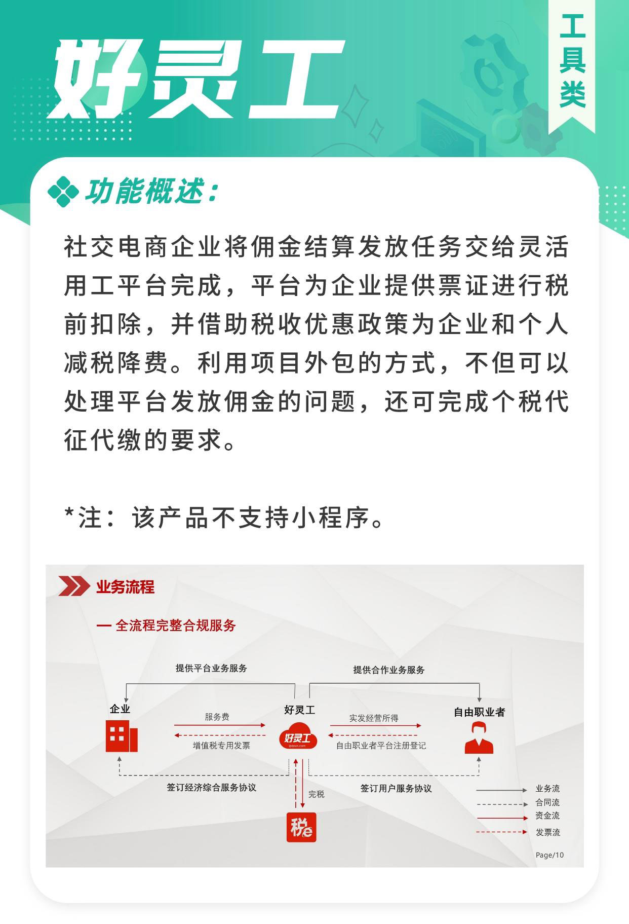 好灵工提现：“拒绝”分佣逃税风险_华青创新智慧商业