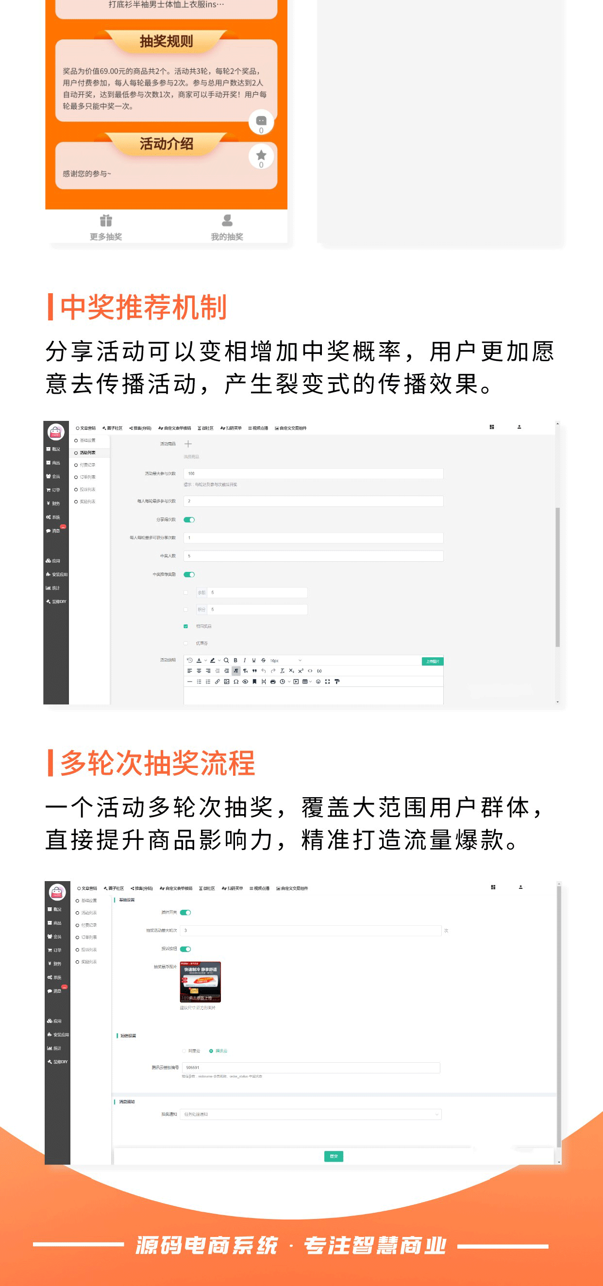 抽奖活动：中奖推荐奖励机制 低成本裂变获客利器_华青创新智慧商业